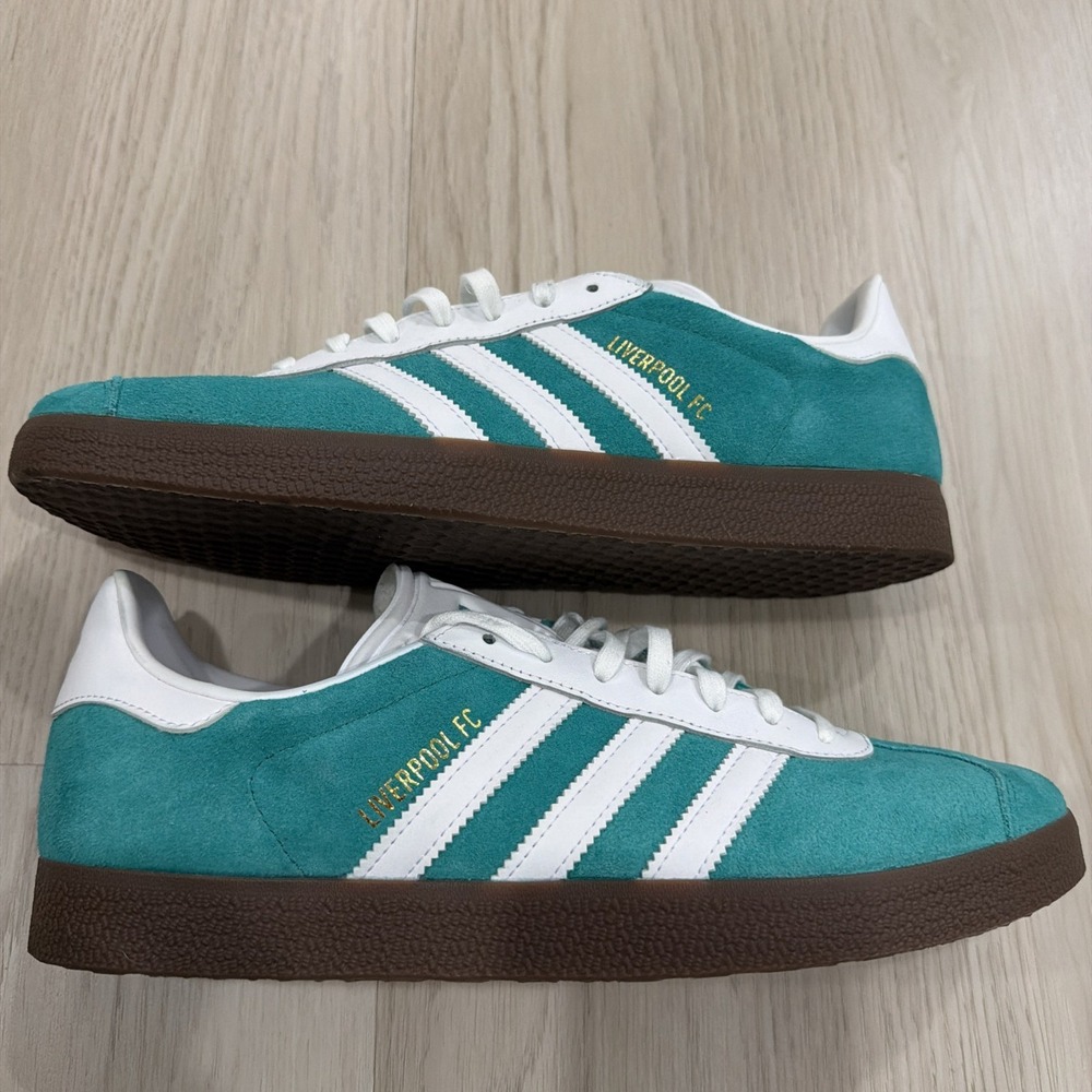 adidas Liverpool FC x Gazelle Third Kit JR4159 Size 11 BRAND NEW DS - Picture 4 of 11
